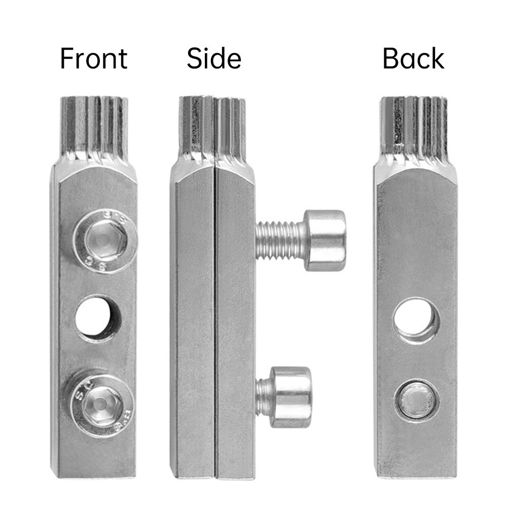 4/6 Point Universal Extractor for Faucet Angle Valve Break Wire&Triangle Valve Head Screws Multifunction Screw Removal Bolt Kit