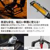 GORIX Bicycle Aluminum Sealed Suitable for Cross Road and Mountain Black x Red Pedals, Flat, Wide, Reflective, Anti-Slip, Bearings, Durable,