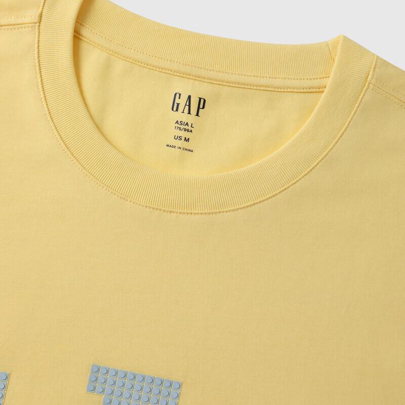 GAP Unisex Logo Print Loose Short-Sleeve T-Shirt