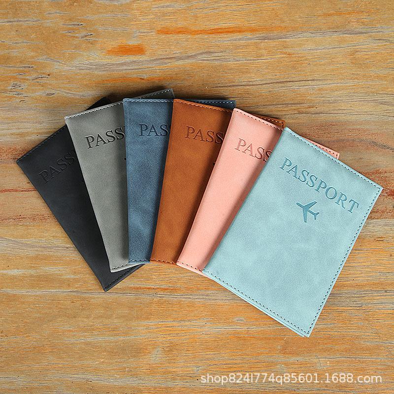 Bestselling Cross-border Passport and Ticket Holder Cover in PU Material, Available Now