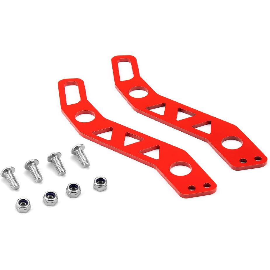 WSays X3 Door Handle Latches Kit Red Left & Right Compatible With Can Am Maverick X3 2017-2025 With Doors