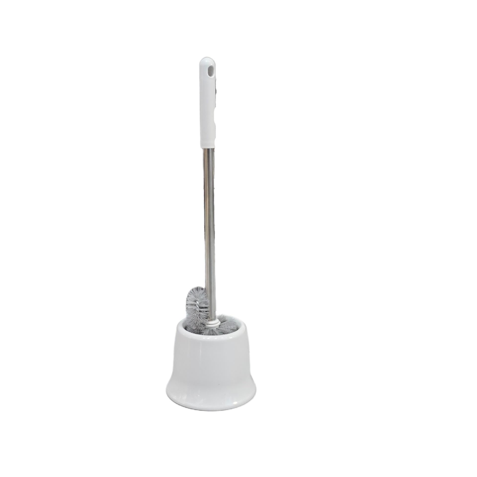 

Sleek Wall-Mounted Toilet Brush for Efficient Corner Cleaning