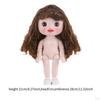 21cm BJD Doll with Footwear Interactive Design Movable Joints Educational Toy for Girls Gift Holiday