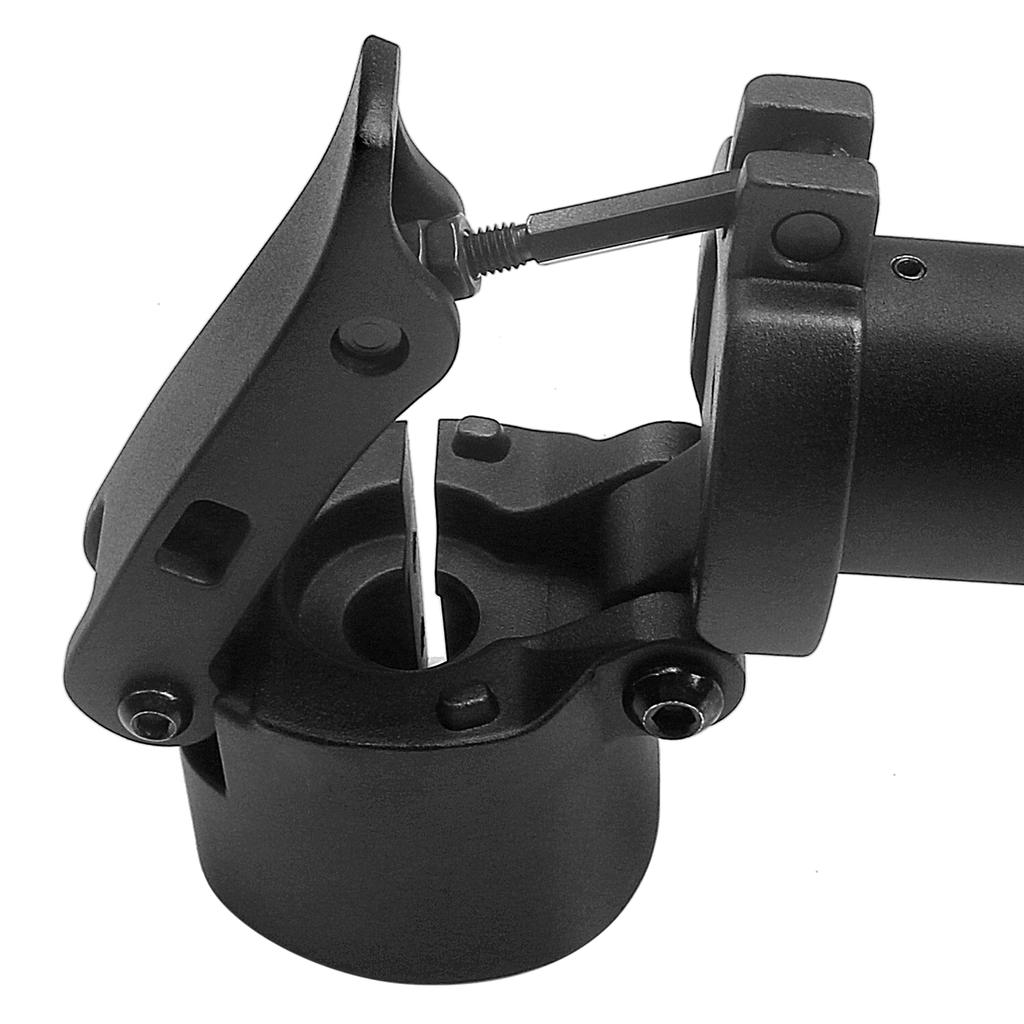 Kit Pali Anteriori Pieghevoli in Alluminio, Parti con Base di Montaggio a Rilascio Rapido per Monopattino Elettrico