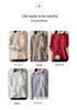 Women's 100% Mercerized Pure Wool Round Neck Pullover Sweater - Handmade Crochet Slimming Knitwear