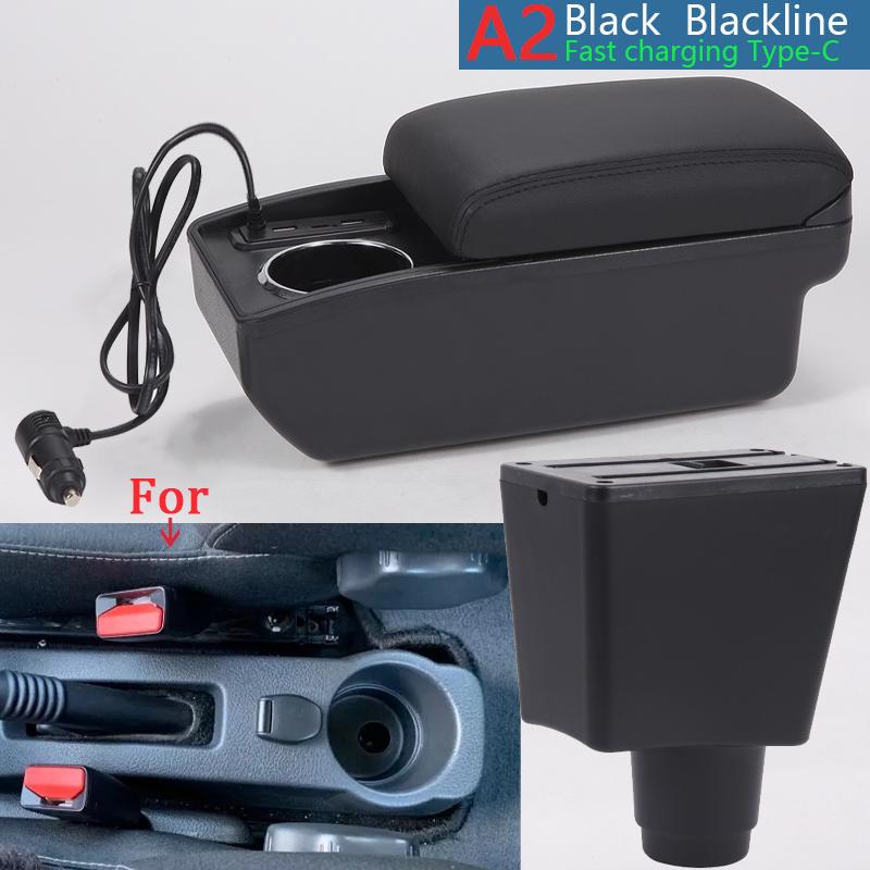 For Renault Logan 2 Armrest Box For Dacia Logan 2 Dokker Renault Sandero 2 Car Armrest Interior Retrofit Accessories Storage Box