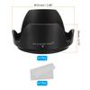 PATIKIL 72mm Camera Lens Hood with Cleaning Cloth Reversible Flower Lens Hood Protector Blocks Excess Sunlight To Reduce Lens Flare and Glare To