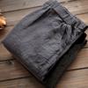 Übergröße Damen Leinenhose Baggy Lockere Hose Lässig Dame