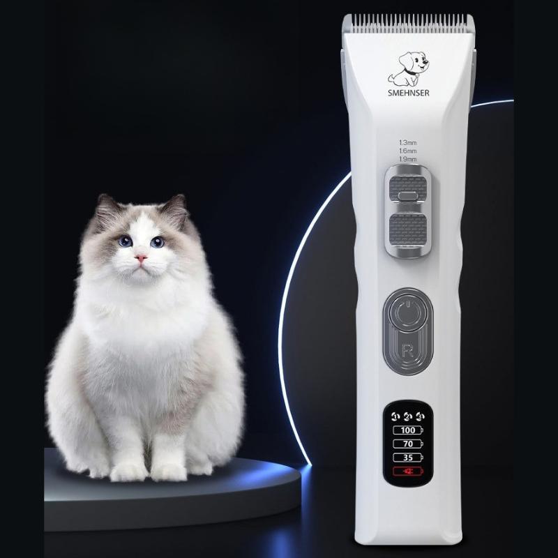 Electric Pet Clippers Cat Dog Hair Shaver Rechargeable Hair Shears Pet Cleaning Products Kit Dogs Grooming Supplies Accessories