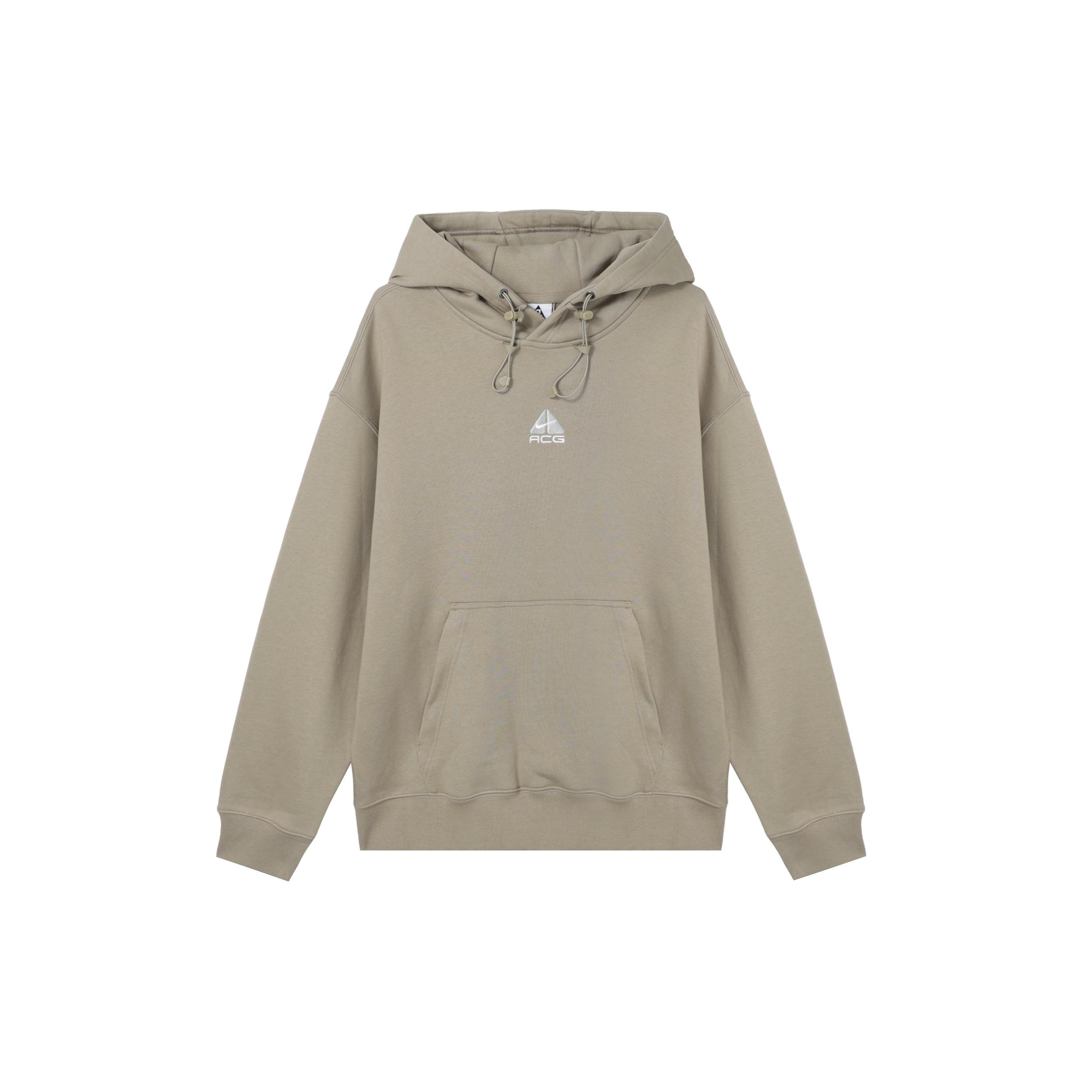Nike ACG Therma-Fit Fleece Pullover Hoodie Asia Sizing Khaki Men s DH3088-247 M