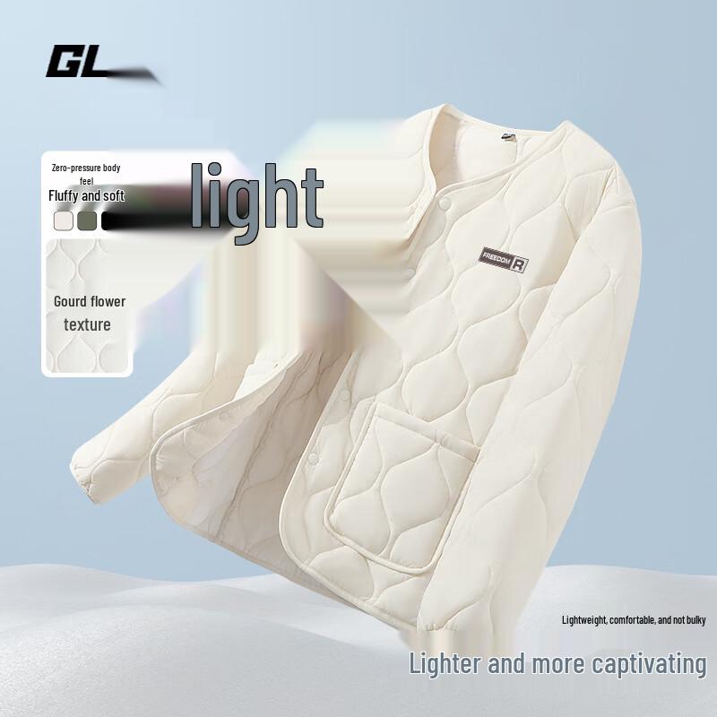 

GLM Men s Heavyweight Collarless Puffer Jacket 3XL