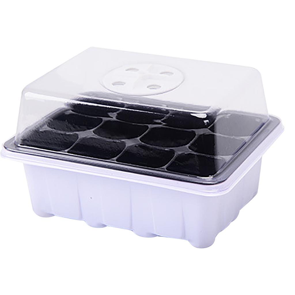 Indoor Propagation Box Greenhouse Propagation Set Tray With Lid And Ventilation