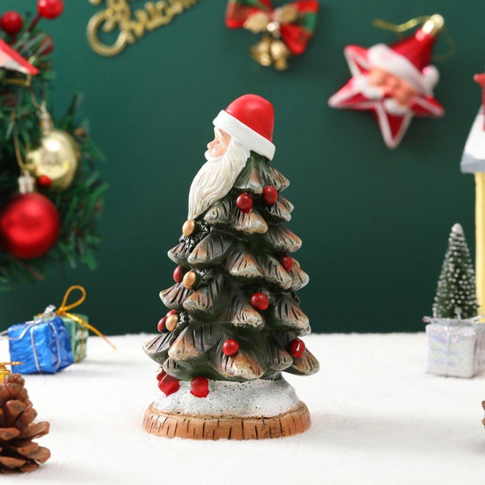 Handmade Santa Claus Gift Tree Ornament Funny Merry Christmas Decorations Party Favors