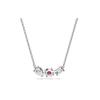 Swarovski Mesmera Series Rhodium Plated Necklace Women necklaces Pink 5668275