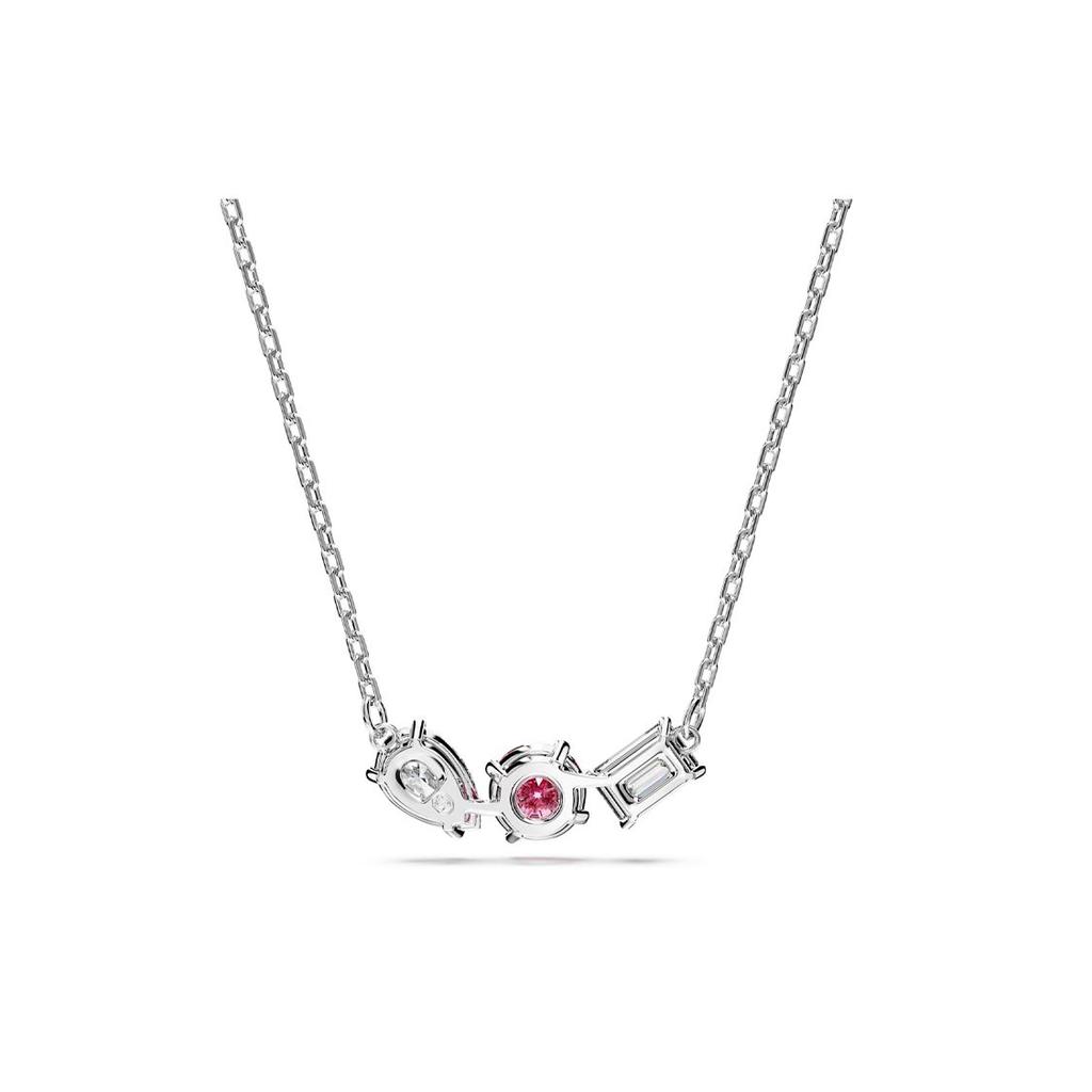 Swarovski Mesmera Series Rhodium Plated Necklace Women necklaces Pink 5668275