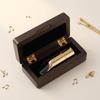 Wooden Embouchure Piece Storage Case wood Saxophone Clasp Musical Accessory