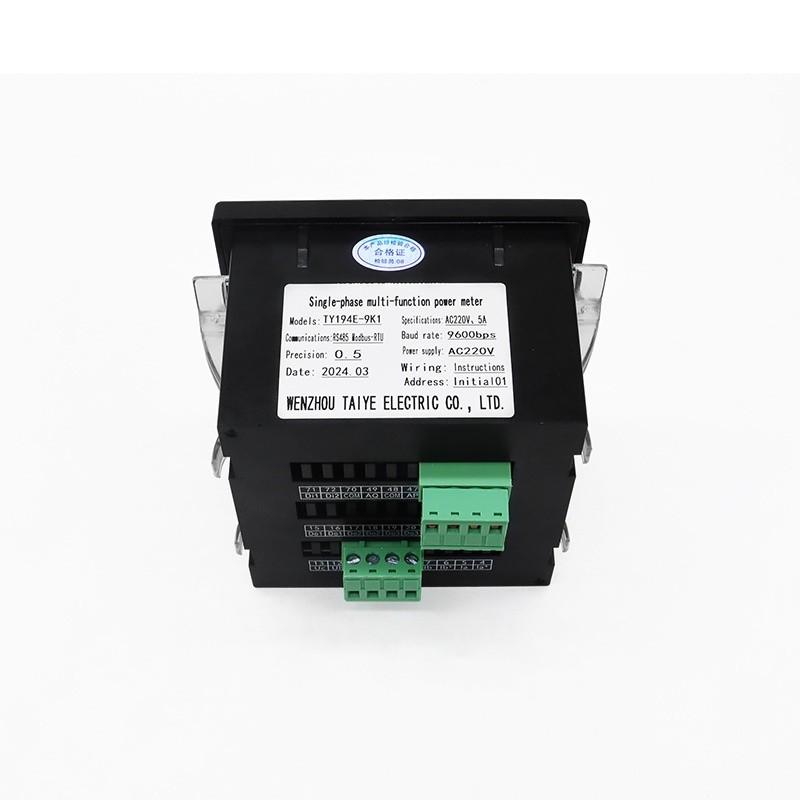 LED Single Phase Multifunctional Electricity Meter RS485 Smart Digital Display Multifunctional Power Meter