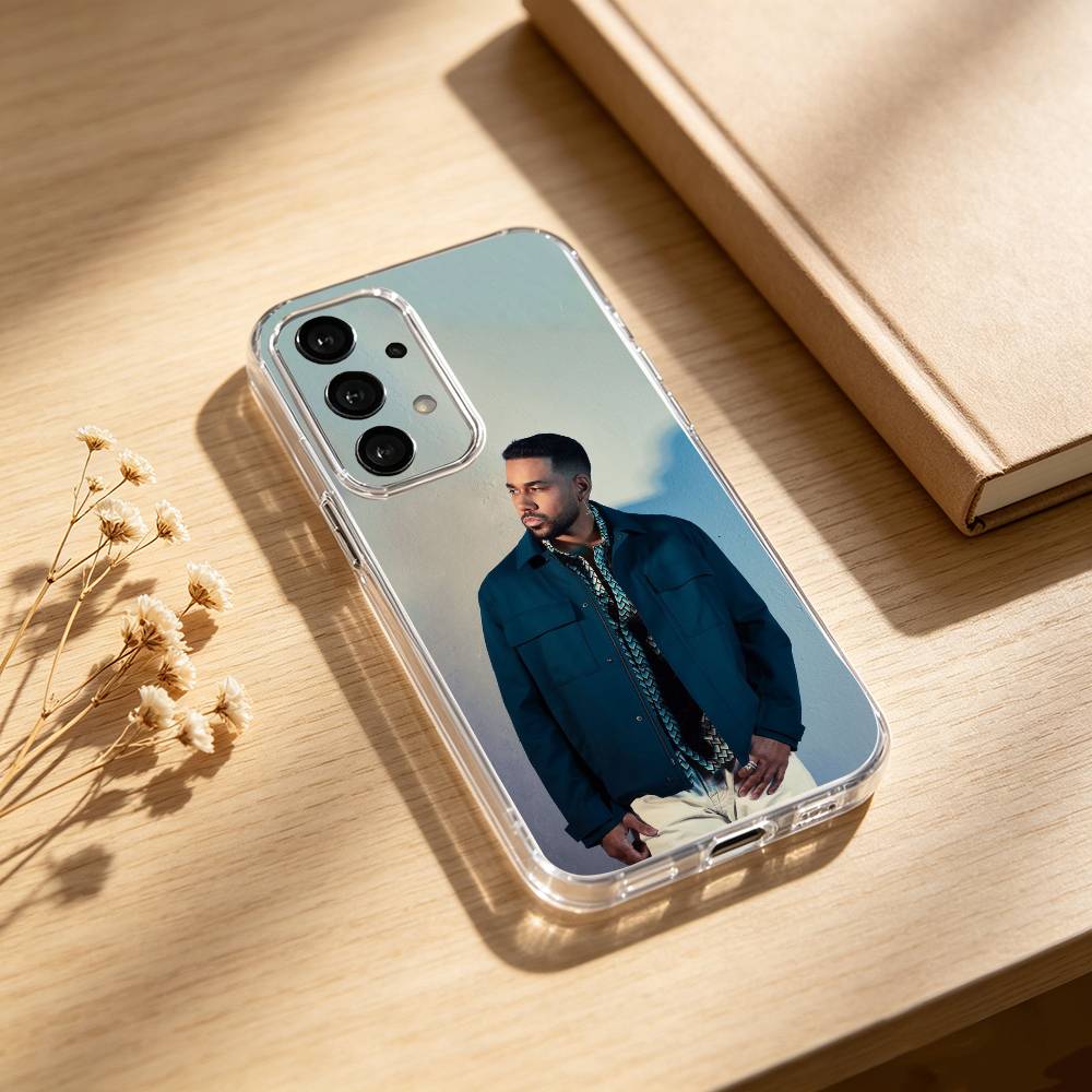 Singer Romeo Santos phone Case For Samsung S25,24,21,22,23,30,Ultra,20,Plus,Fe,Lite,Note Transparent Cover Samsung S23ULTRA5G