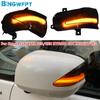 Pair For Insight ZE2 2013-2014 Rearview Mirror Dynamic LED Indicator Lamps For FIT/JAZZ GE6/GE8 2009-2014 Turn Signal Light