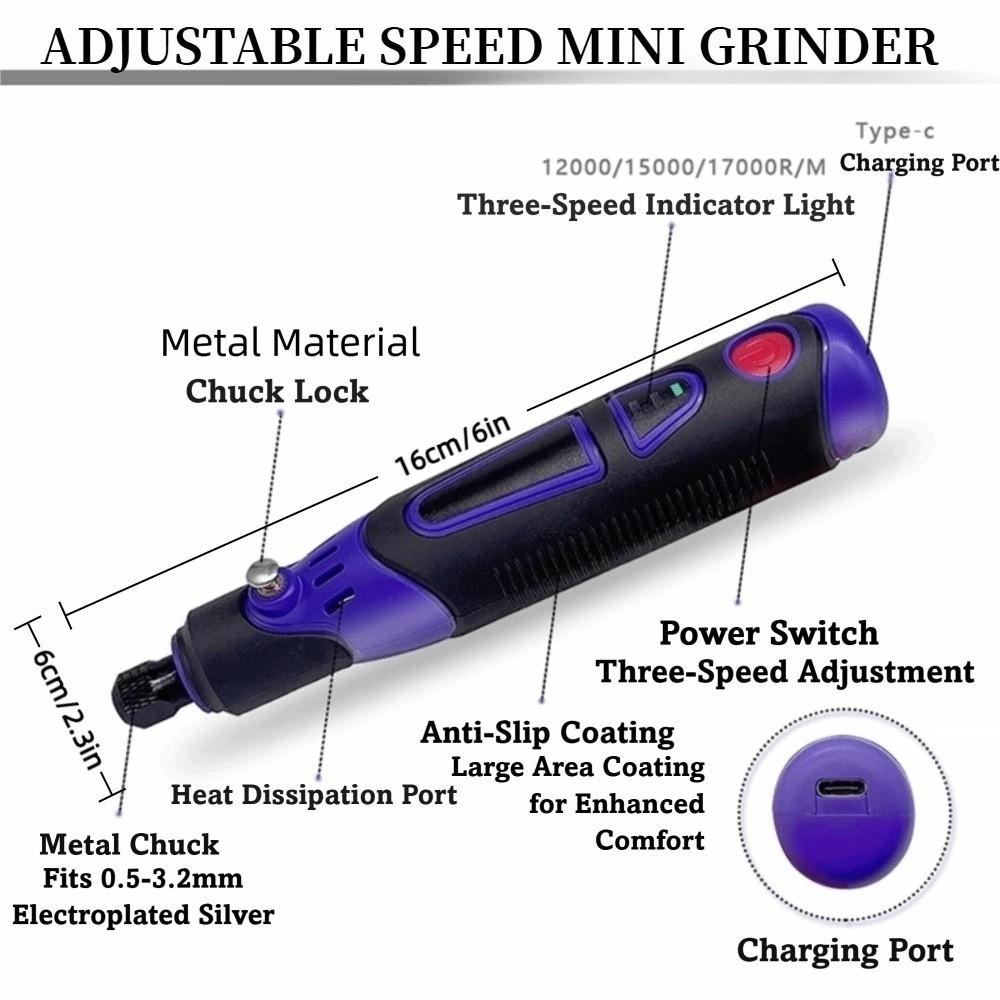 Cordless Power Rotary Tools Set Mini Engraver Tool  Set Rotary Tool Kit  Grinding/polishing/carving