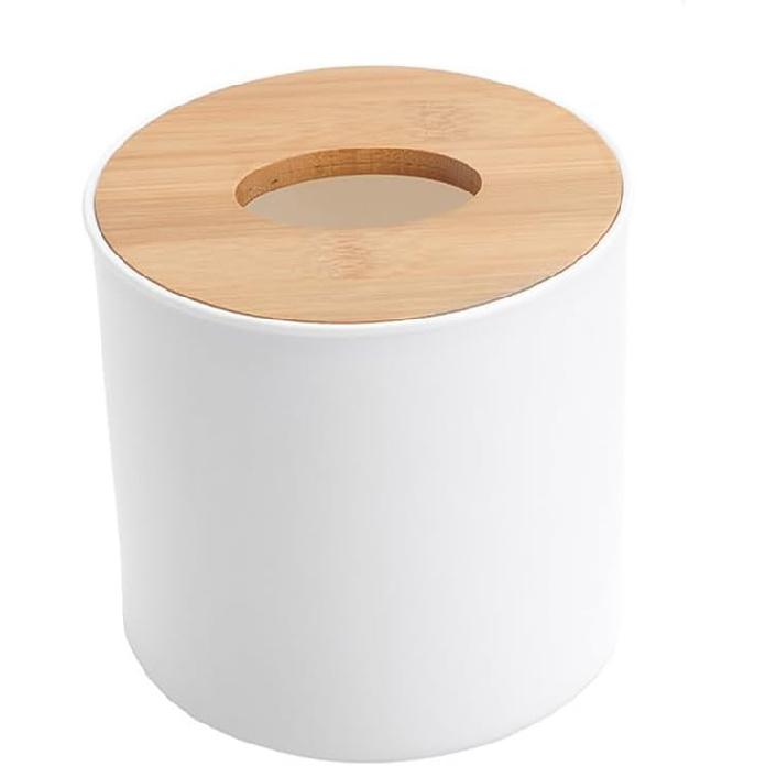 2pcs Round Tissue Boxes Tissue Holder Home Accessories