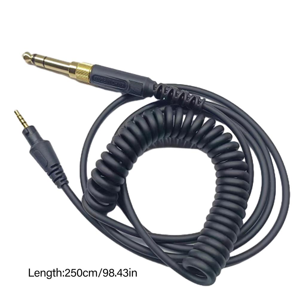 Audio Headphone Cable Replacement for HDJCUE1BT/HDJX5/HDJX7/HDJS7 Headphone Line Stable Connection and Superior Sound