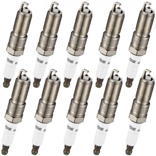 2314 10PCS Iridium Spark Plugs For 2001-2007 Dodge Caravan