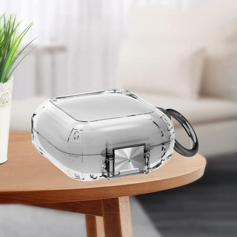 High Transparency TPU Cover For FitPro Wireless Earphones Case Featuring AntiDrop Protections Perfectly Fit Design Bag