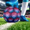 West Ham United FootballPrinted Size 5 Soccer Bootball, Anti Slip Adult Match Football Souvenir for Football Fans