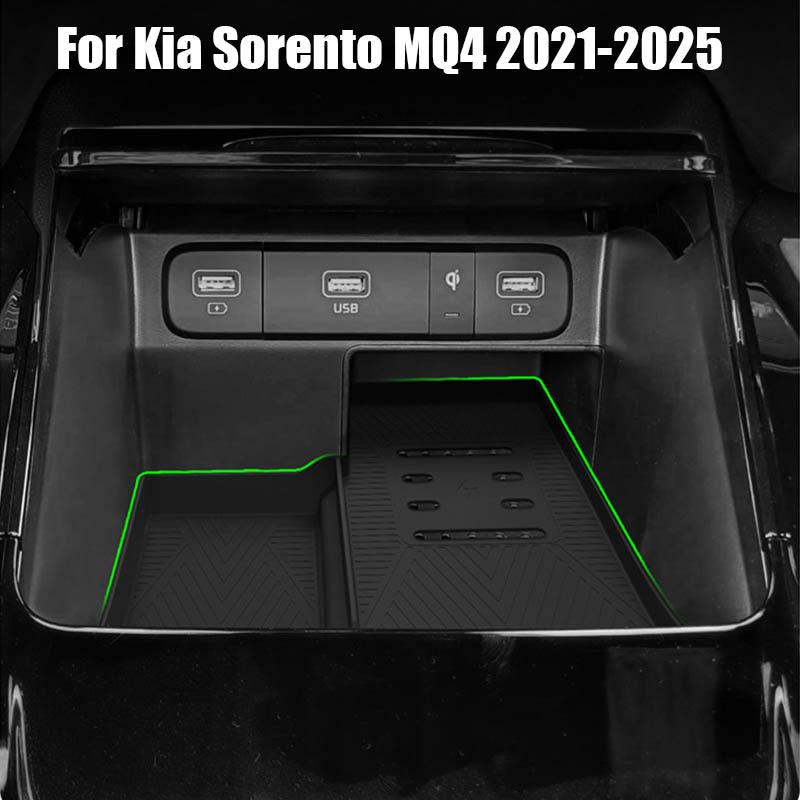 For Kia Sorento MQ4 2025 2024 Wireless Silicone Pad for Car Use Anti Slip Pad for Car Use Charging Pad for Car Use