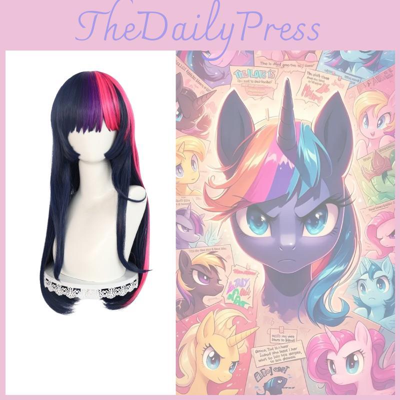 Pony Little My Friendship Is Magic Cosplay Wig Mechanism Technique Costume Scene