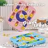 Interactive Dog Puzzle Toy Rotating Puzzle Feeder IQ Training Pet Feeding Toy  Cat