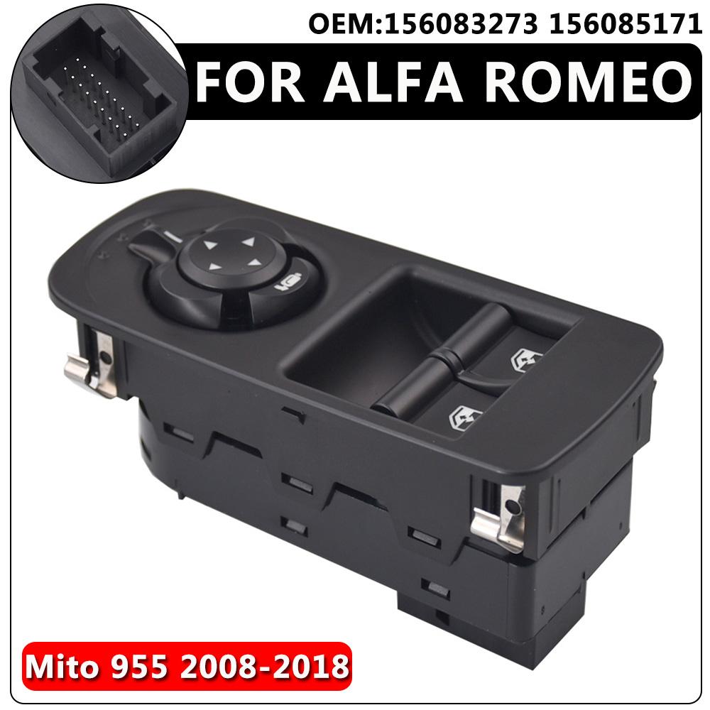 Car Accessories Power Window Switch For Alfa Romeo Mito 955 2008 2009 2010 2011 2012 2013 2014- 156080932 156085172