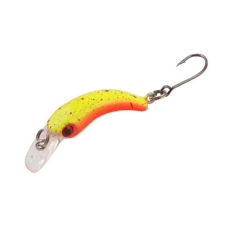 Floating Fishing Lure Bait 8-color Bow Minnow 4cm/1.4g Sharp Single Hook