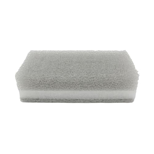 Towa Sangyo Easy Fit Kitchen Sponges for Dishwashing, Slit-Cut, Fits Dishes, Made In Japan, Gray, Approx. 6 X 3.5 X 12 Cm, Set of 5, 13818