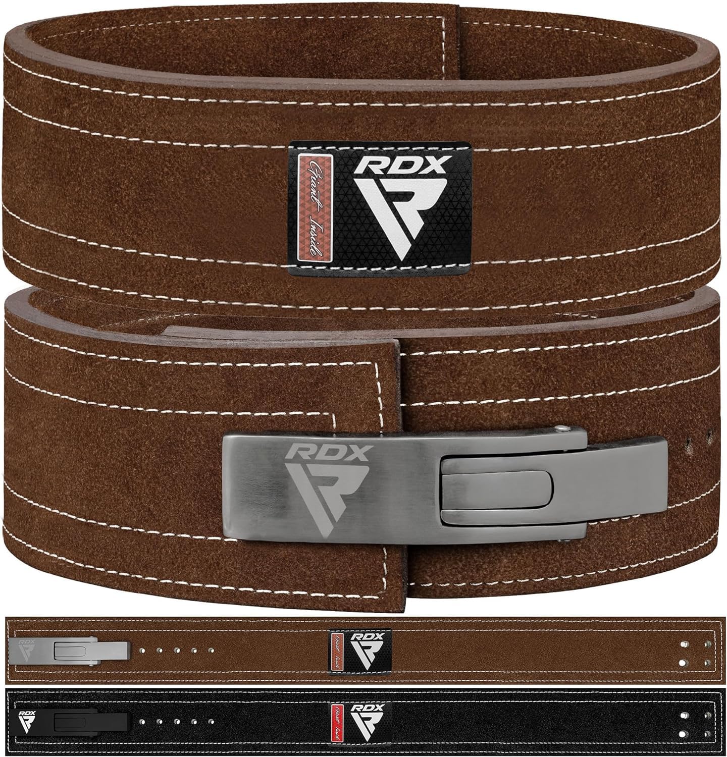 

RDX Power Belt USPA Leather Lifting Belt for Gym Strength Back and Authentic Japanese Product Size [IPL Certified] Weightlifting, Training, Squats,