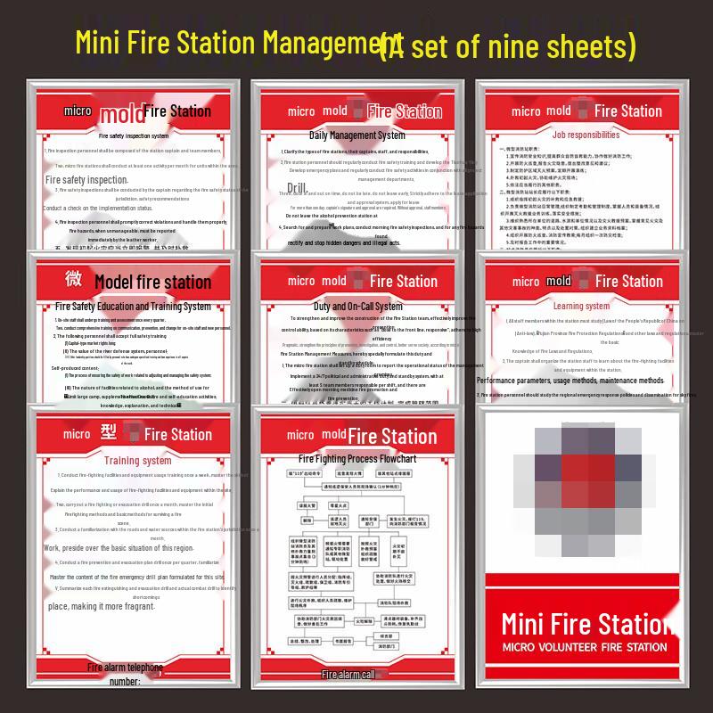 BLP Durable Fire Safety Management Signs Other