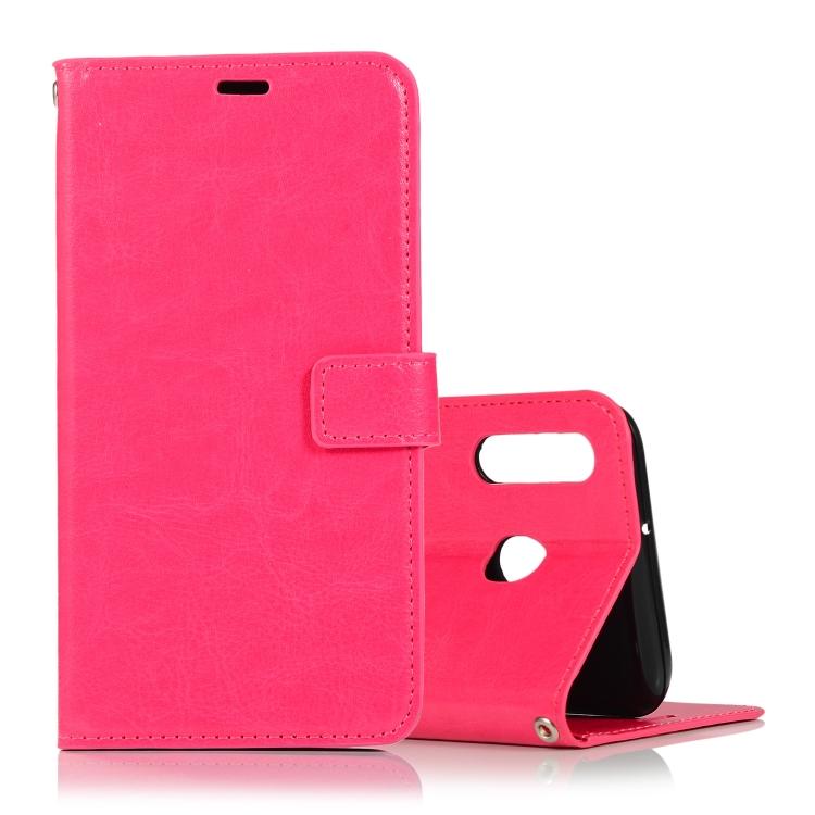 

Crazy Horse Texture Horizontal Flip Leather Case with Holder & Card Slots & Wallet & Photo Frame for Galaxy A40 for Galaxy A40 чёрный