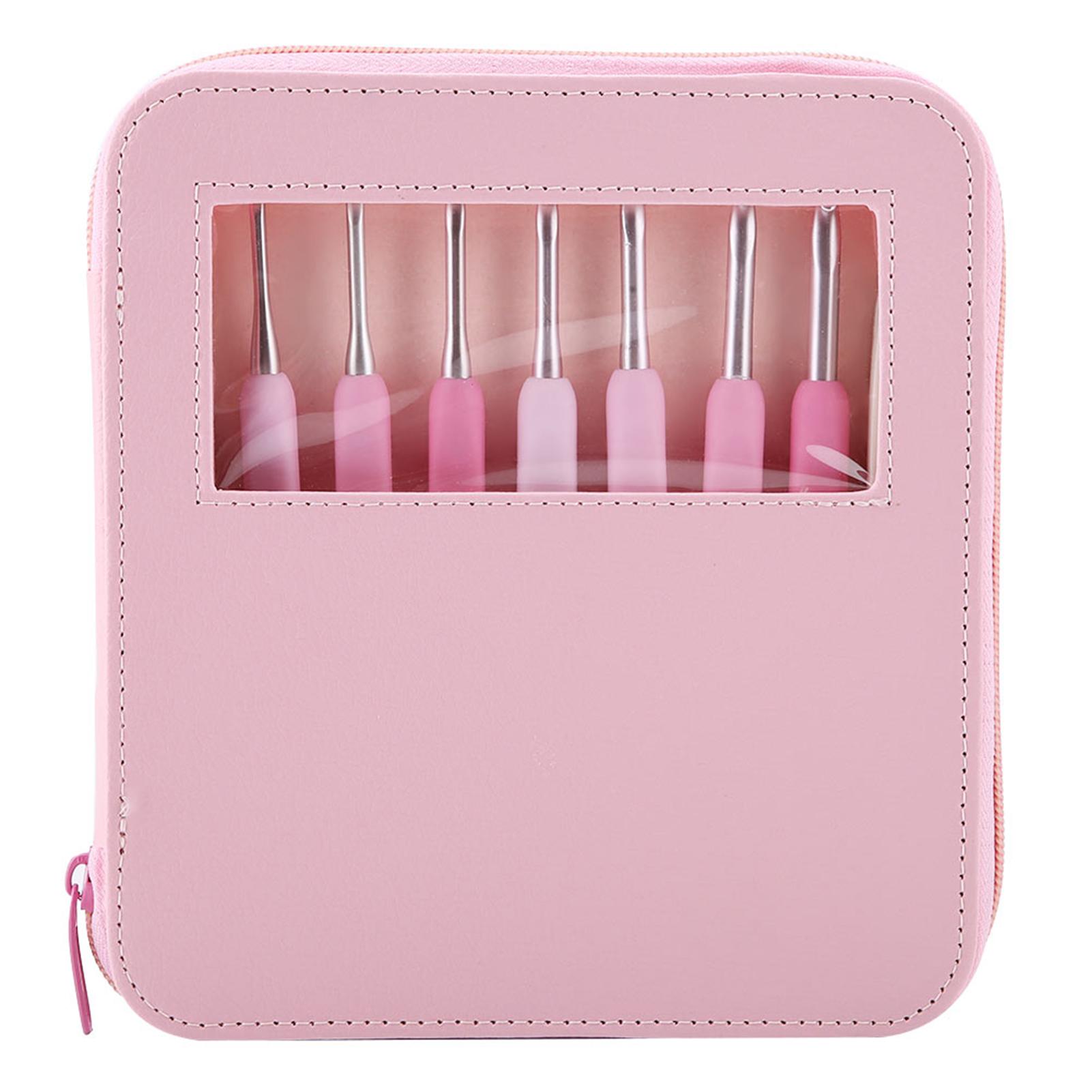 

Набор из 9 крючков для вязания градиентного цвета, спицы с мягкой цветной ручкой