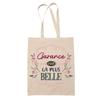 Tote Bag - PLANETEE - Garance the Most Beautiful - Jute - Printed In France - Reusable