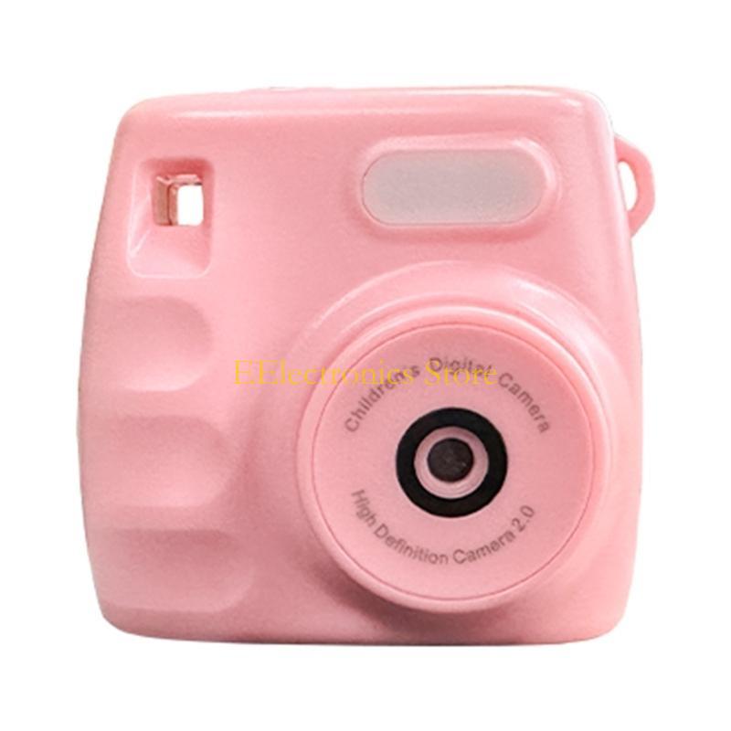 B03C Kids Digital Camera USB Rechargeable Mini Camcorder With 1080P Video Recording Front and Rear Lens Video Recorder