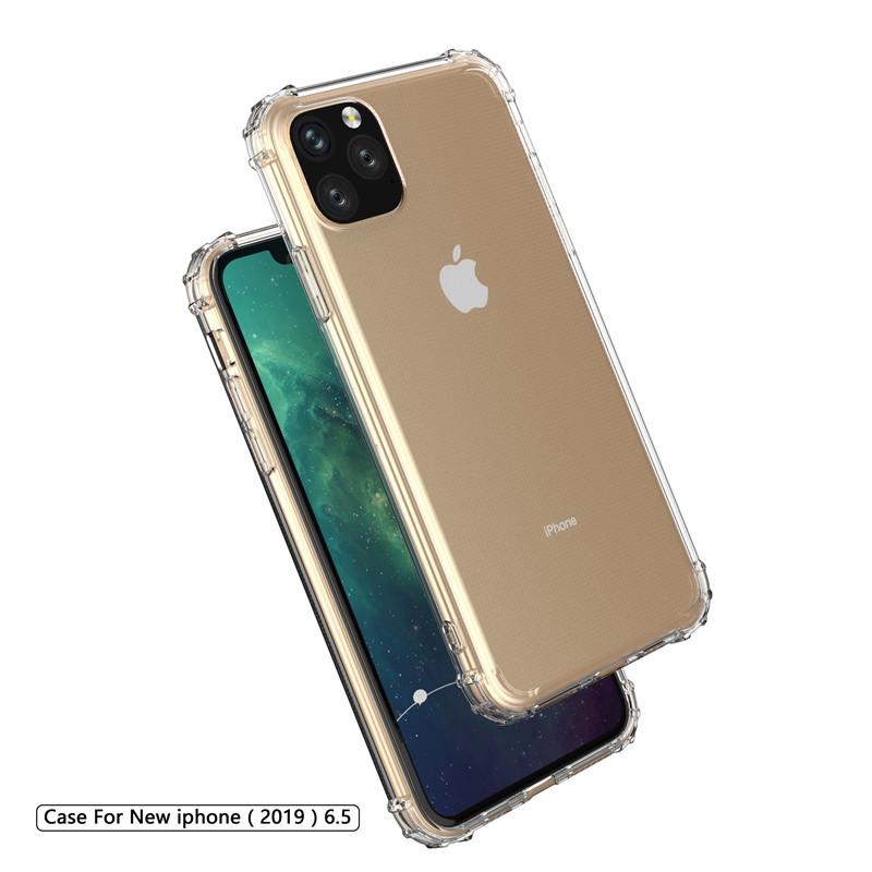 17air Drop-proof Military Phone Case: Transparent Protective Cover for iPhone 16 Pro/XS Max/8 Plus