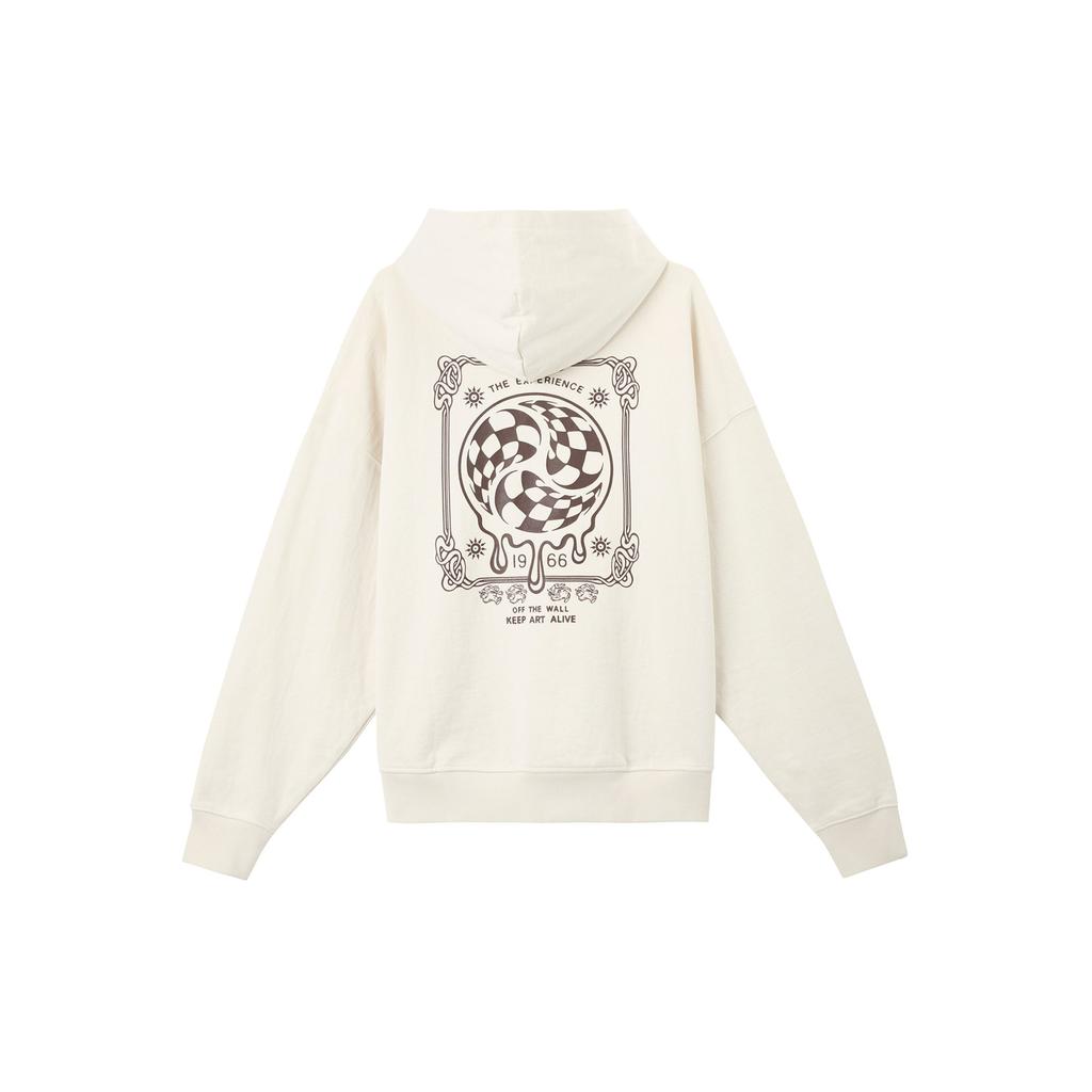 Vans Sudadera con capucha informal holgada con logo de letras para hombre Sudaderas Off-White VN0A54OS3KS