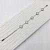 13mm Non-Fading Stainless Steel Four-Leaf Clover Bracelet for Women - Fresh Style