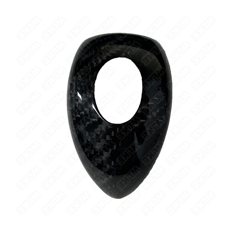 Dry Carbon Fiber Add-on Gear Shift Knob Cover Trim for Maserati GranTurismo GranCabrio 2008-2019