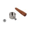 Portafiltro Bottomless 51mm in Lega di Zinco Porta Filtro per Caffè per Macchina da Caffè DELONGHI ECP3420