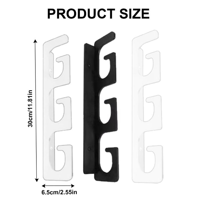 6 Rod Fishing Rod Holder Wall Ceiling Storage Rack Horizontal Rod Stand for Garage, Cabin, Basement Fishing Accessory