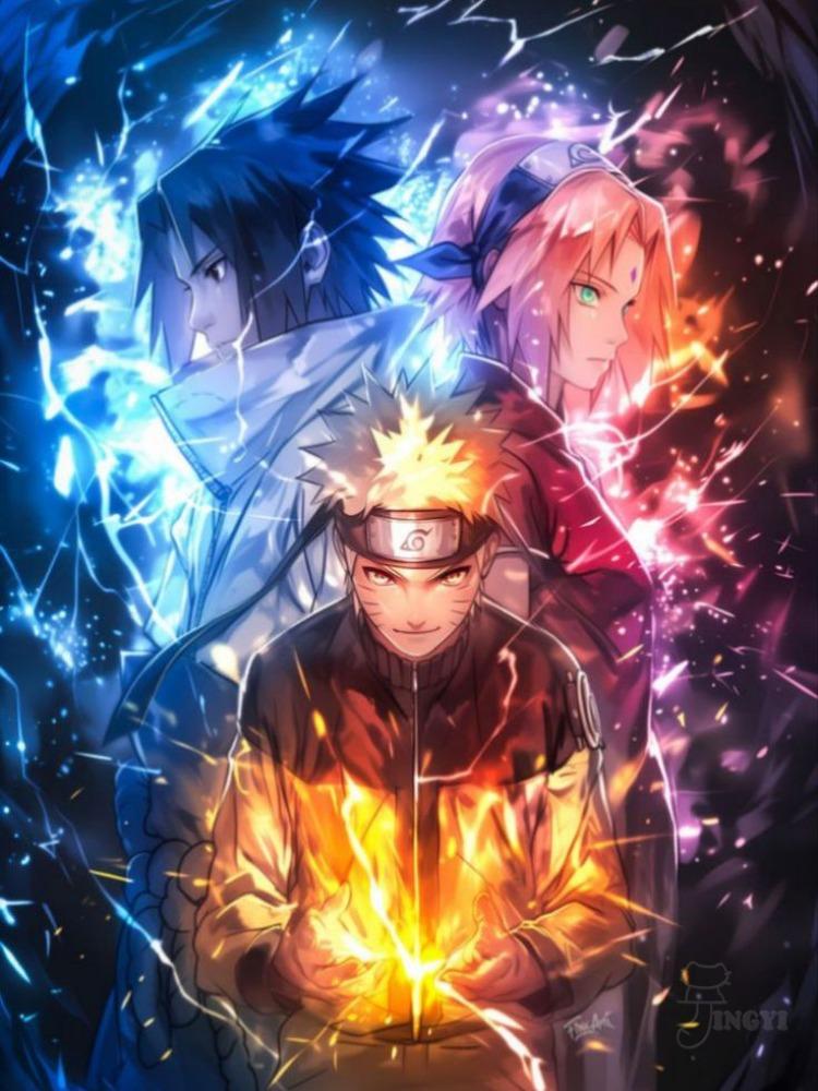 2025 New Naruto 5D DIY Diamond Painting Naruto Sasuke Uchiha Sakura Kit Embroidery Cross Stitch Handmade Crafts Home Decor Gift