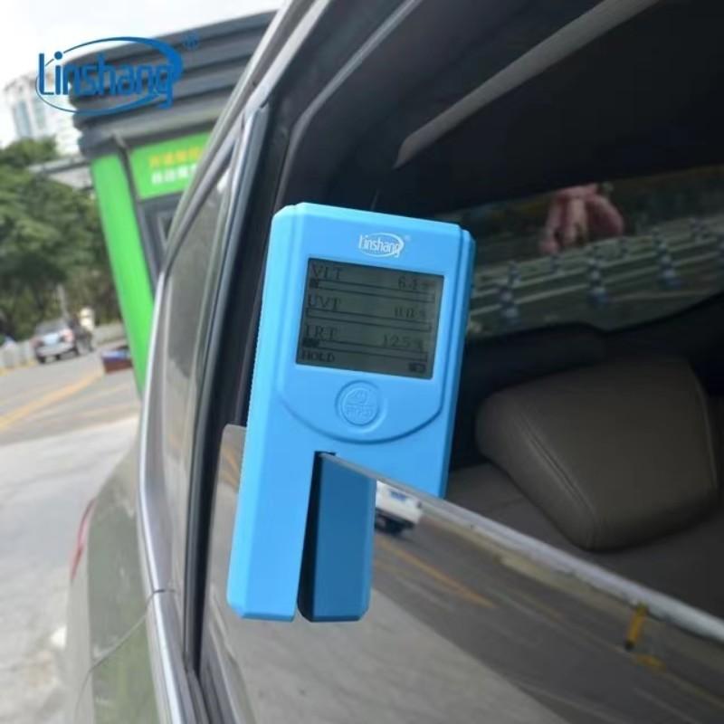 LS163A Solar Film Transmission Meter Tint Meter for UV Infrared and VL transmittance automobile windshield & stick-film glass