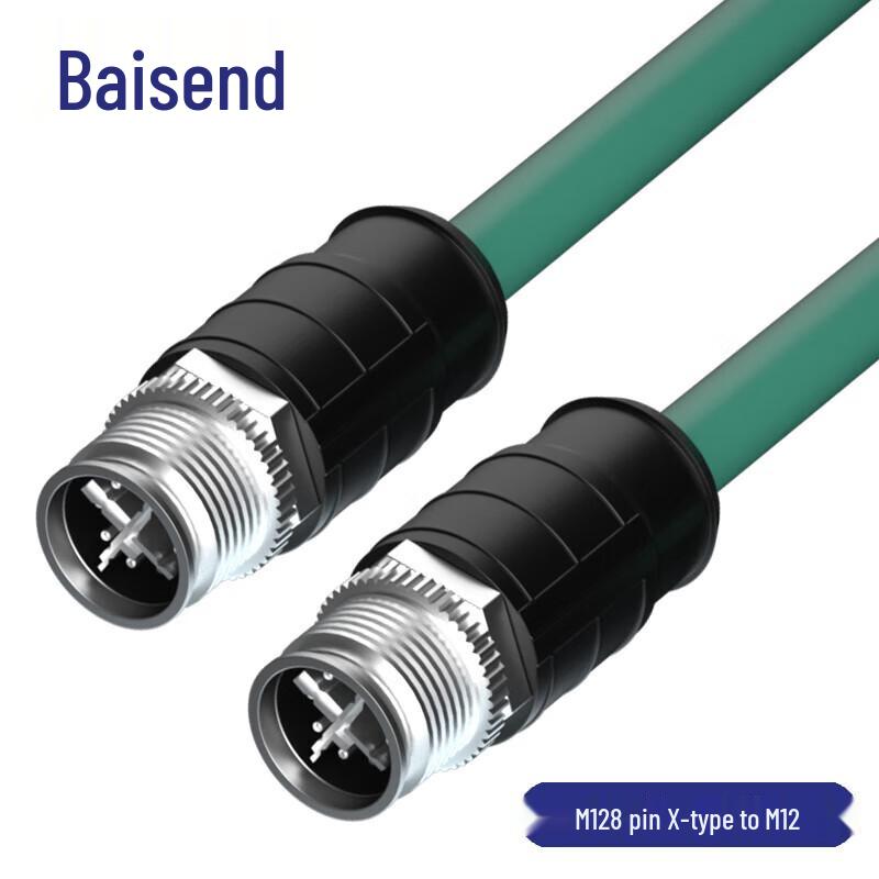 

Baisende M12 X-Coded 8-контактний високогнучкий промисловий Ethernet-кабель для камери